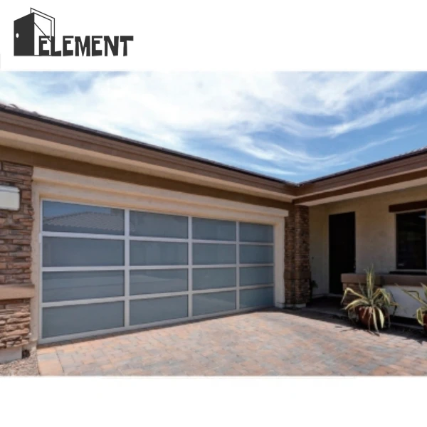 Clear Garage Doors Tinted